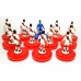 Subbuteo Andrew Table Soccer Peru 1982 World Cup on Classic Hasbro Bases